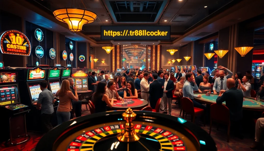 Experience the excitement of gambling at https://tr88.locker/, featuring vibrant poker tables and dazzling slot machines.